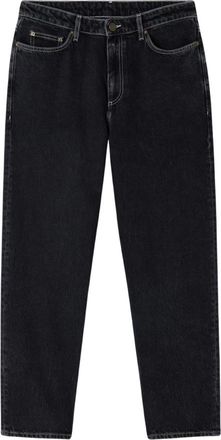 American Vintage Yopday Rechte jeans - Heren - Jeans - Zwart - Maat: W33 Katoen