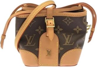 Louis Vuitton Pre-owned Bucket Bags, female, Brown, Size: ONE SIZE Pre-owned No&eacute; Shoulder Bag