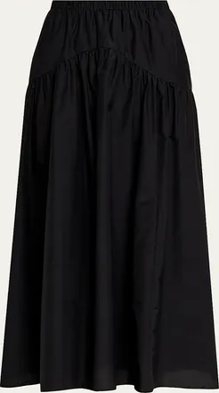 Theory Poplin Circle Skirt