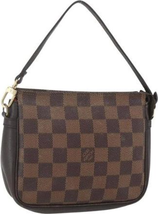 Louis Vuitton Pre-owned Shoulder Bags, female, Brown, Size: ONE SIZE Pre-owned Canvas Shoulder Bag
