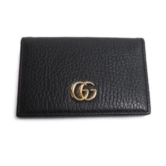 Gucci Pre-owned GG Marmont Lederen Kaarthouder - Heren - Vintage Accessoires - Zwart - ONE Size - Leer - Vintage