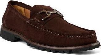 Bruno Magli Rocky Bit Loafer in Brown Suede at Nordstrom Rack, Size 10.5