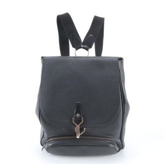 Louis Vuitton Ardoise Leather Backpack Shoulder Bag (Pre-Owned)
