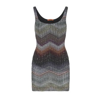 Missoni Short Dresses, female, Multicolor, XS, Caperdoni Short Dress
