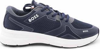 HUGO BOSS Mens Boss Owen Running Trainers in Dark Blue