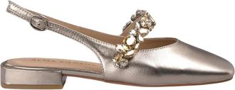 Alma En Pena Schoen met strass band - Dames - Ballerinas - Geel - 37 EU - Schoenen