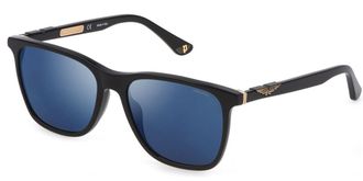 Police SPL872N ORIGINS 1 700B Mens Sunglasses Black Size 56
