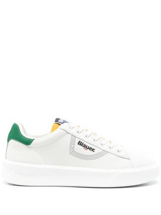Blauer Buck sneakers - men - Leather/Fabric/Polyurethane/Polyurethane/Fabric/Rubber - 41 - White