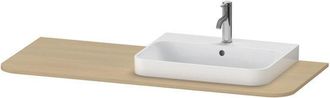 Duravit Duravit - Consola Happy D.2 Plus Hp031k, 1300x550 Mm, 1 Recorte A