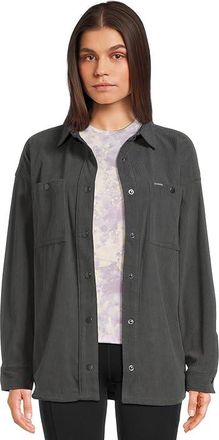 Columbia Blue Point Creek Corduroytm Shirt Jacket Womens Clothing Shark : 2XL, Corduroy/Polyester