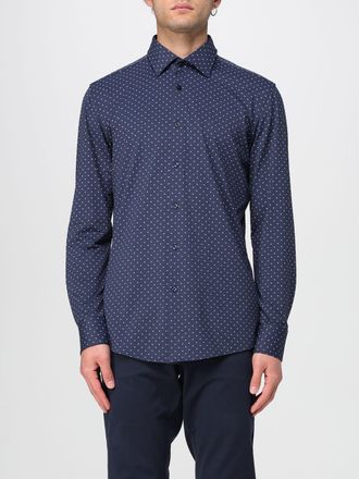 HUGO BOSS Shirt BOSS Men color Blue