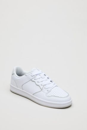 Ben Sherman Club Leather Mens White Trainers - Size UK 11