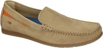 Fluchos Schoenen, Heren, Beige, 41 EU, Leer, Troy F1729 Loafers