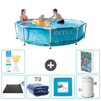 Intex Piscina Con Estructura Redonda - 305x76 Cm - 7-piezas S166