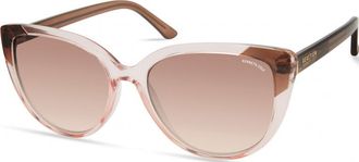 Kenneth Cole Womens KC2979 55 5545F Sunglasses - Brown - One Size