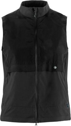 Fj&auml;llr&auml;ven Hoja Adventure Vest Windgilet f&uuml;r Damen | schwarz