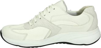 Durea Schoenen, Dames, Wit, 38 1/2 EU, Leer, 6316 G Sneakers