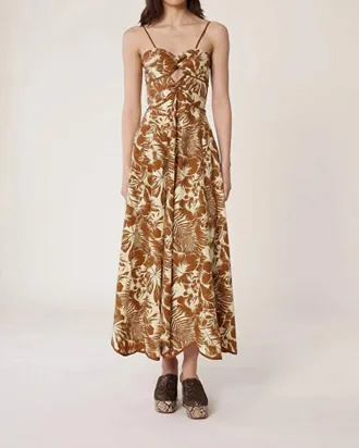 Manoush Santa Barbara Dress In Terre