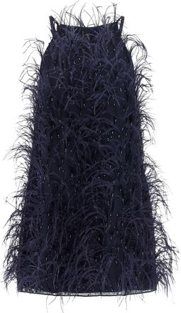 Pinko Blue Polyester Short Womens Dress
