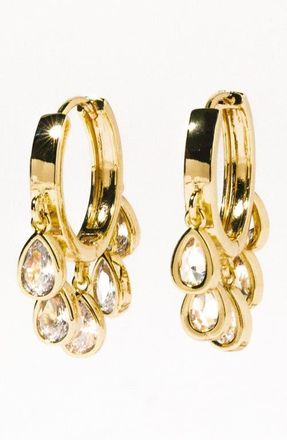 CHILD OF WILD Eloise Chandelier Huggie Hoop Earrings in Gold at Nordstrom