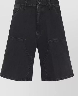 Carhartt Work in Progress double knee shorts belt loops back pockets