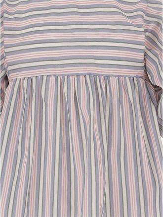 Babe & Tess Girls Striped Dress Cotton