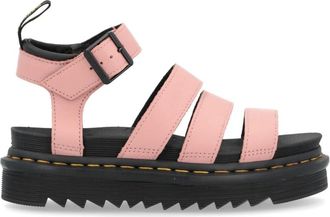 Dr. Martens Blaire Pisa leren sandaal - Dames - Sandalen - Roze - 39 EU - Leer - Schoenen
