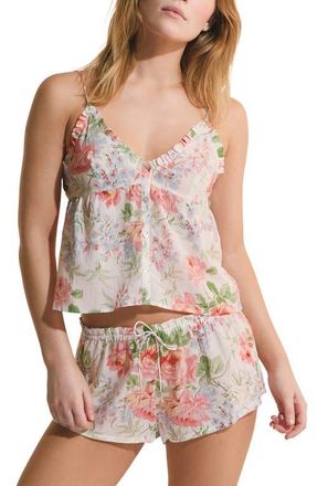 Etam Orchidee Pajama Top in Ecru at Nordstrom, Size X-Small