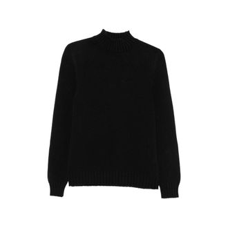 Fedeli Ribbed-knit High-neck Knit