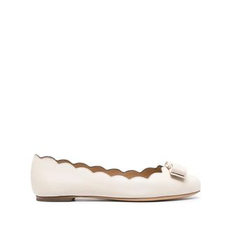 Ferragamo Dames, Schoenen, Beige, Maat: 36 EU Leer