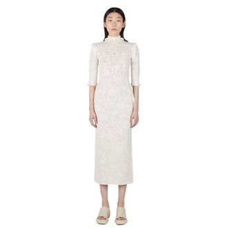 Sportmax Crisma Dress - female - Sportmax - Midi Dresses - Beige - XS - Dresses