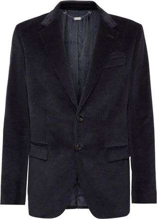 Billionaire Boys Club Heren, Jassen, Blauw, Maat: 3XL Velours