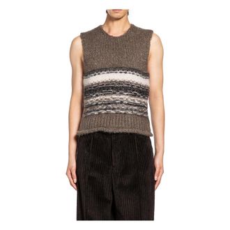 Our Legacy Sleeveless Knitwear, male, Multicolor, Size: S Pleaser Tank