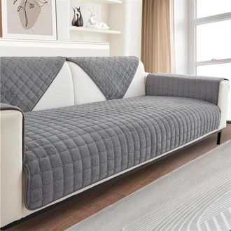 OEM Funda Para Sof&aacute;, Funda Para Sof&aacute; Esquinero, Funda Para Sof&aacute; Esquinero De 1/2/3/4 Personas, Funda Para Sof&aacute; En Forma De L, Gris, 70 X 70 Cm