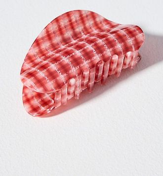 CHUNKS Checkered Claw Clip