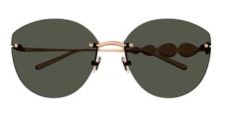 Boucheron BC0132S 001 Womens Sunglasses Rose-Gold Size 63