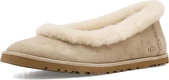 UGG Zora Ballet Flat Womens Shoes Sand : 6.5 B - Medium, Suede