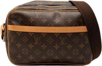 Louis Vuitton Pre-owned Cross Body Bags, female, Brown, Size: ONE SIZE Pre-owned The Reporter PM