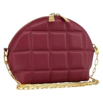 Bottega Veneta Pre-owned Cross Body Bags, female, Red, Size: ONE SIZE Pre-owned Shoulder Bag