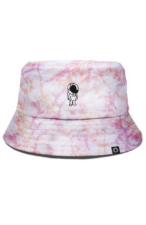 Dalix Mens Astronaut Cotton Bucket Hat in Tie Dye Pink at Nordstrom, Size X-Large