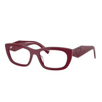 Prada Prd09V Optical Frame - unisex - Prada - Glasses - Red - 54 MM - Accessories