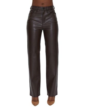 Pistola Denim Cassie Coffee Bean Straight Leg Jean