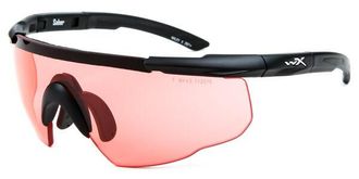 Wiley X WILEY X SABER ADVANCED 309 Mens Sunglasses Black Size 144