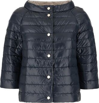 Herno Piumino Jacket - - Jackets - Donna - Blu - L