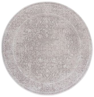 Safavieh Alfombra poli&eacute;ster beige / crema 152 x 152 cm