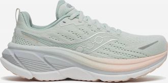 Saucony Womens Hurricane 25 Running Shoes In Mist/cameo