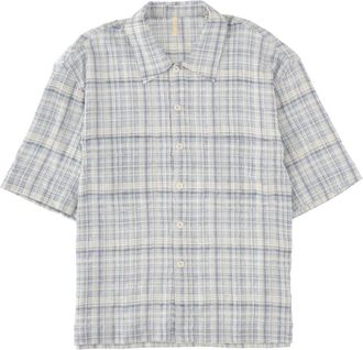 Sunflower Light Blue Checks Shirt