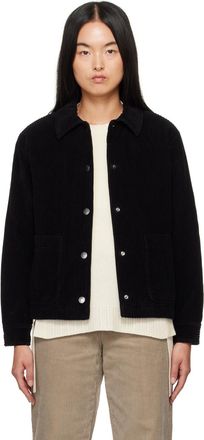 ジャケット A.P.C. Women Jackets WVAWMF23289LZZ Black Women's A.P.C. Jackets - up to −75% | Stylight