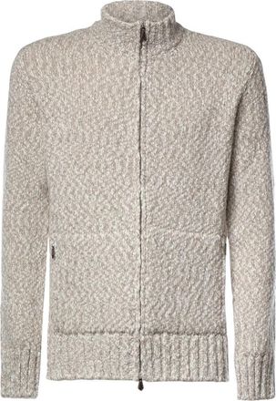Eleventy Ritsvest - Heren - Vesten - Beige - XL - Truien & Vesten