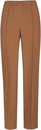 Fabiana Filippi Broeken, Dames, Bruin, S, Satijn, Enver Satin Joggingbroek